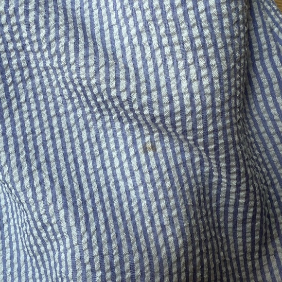 Blue Strapless Dress - Picture 4 of 5